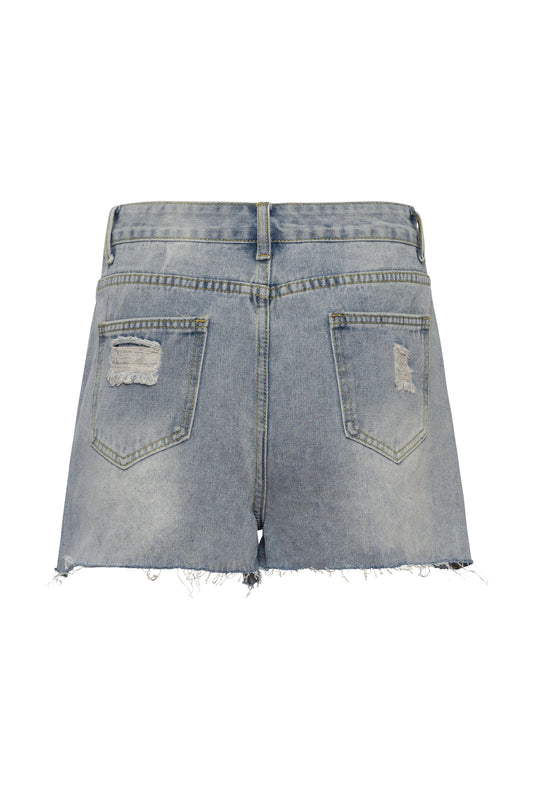 Дънкови къси панталони