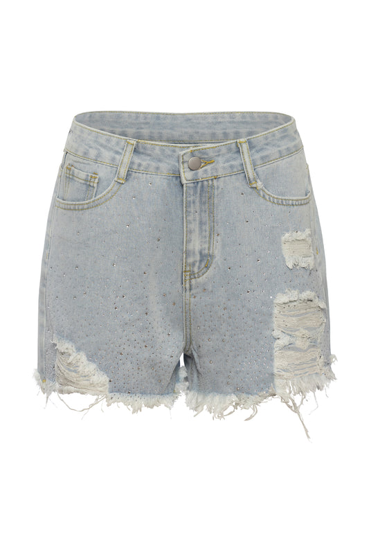 Дънкови къси панталони